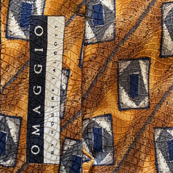 Designer Robert Talbott 100% silk tie - Picture 3 of 4